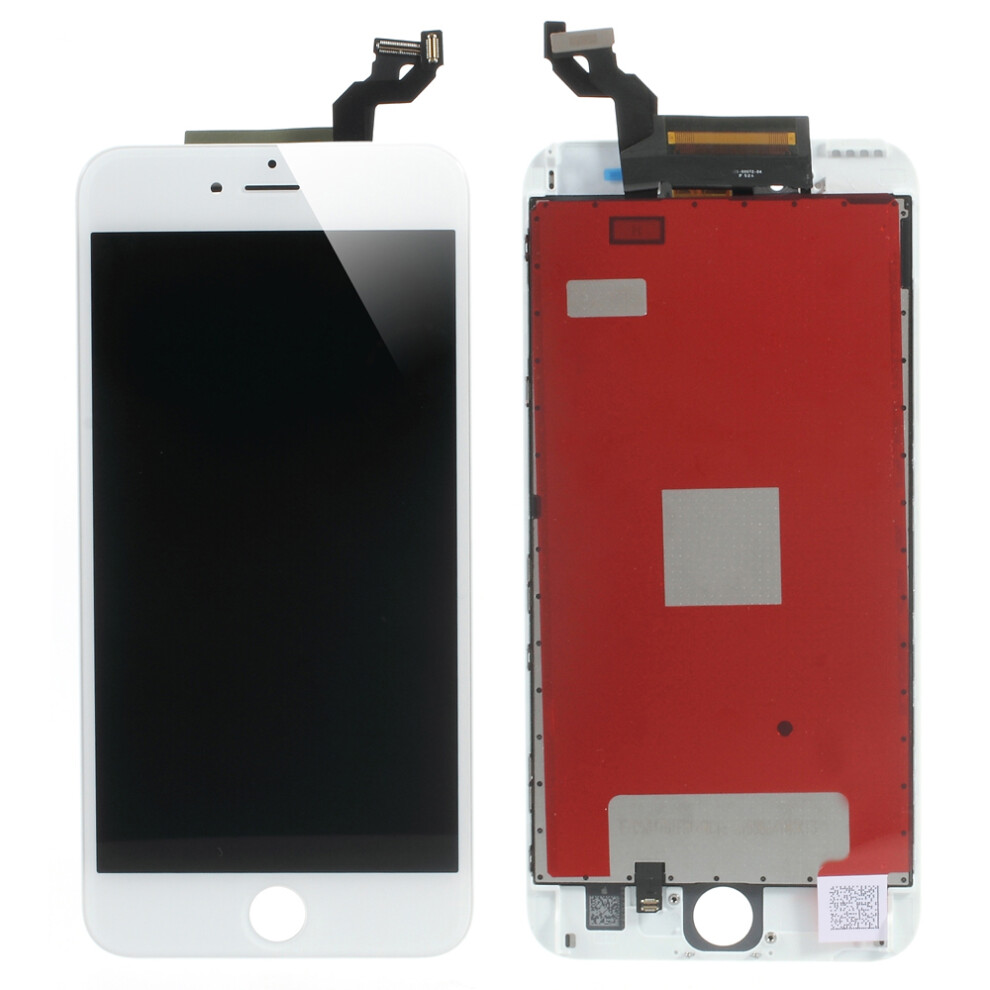 (White) Lcd Screen And Digitizer Assembly+Frame Repair Part (Made By China Manufacturer,380-450Cd/M2 Brightness) For Iphone 6S Plus White 6914274891612
