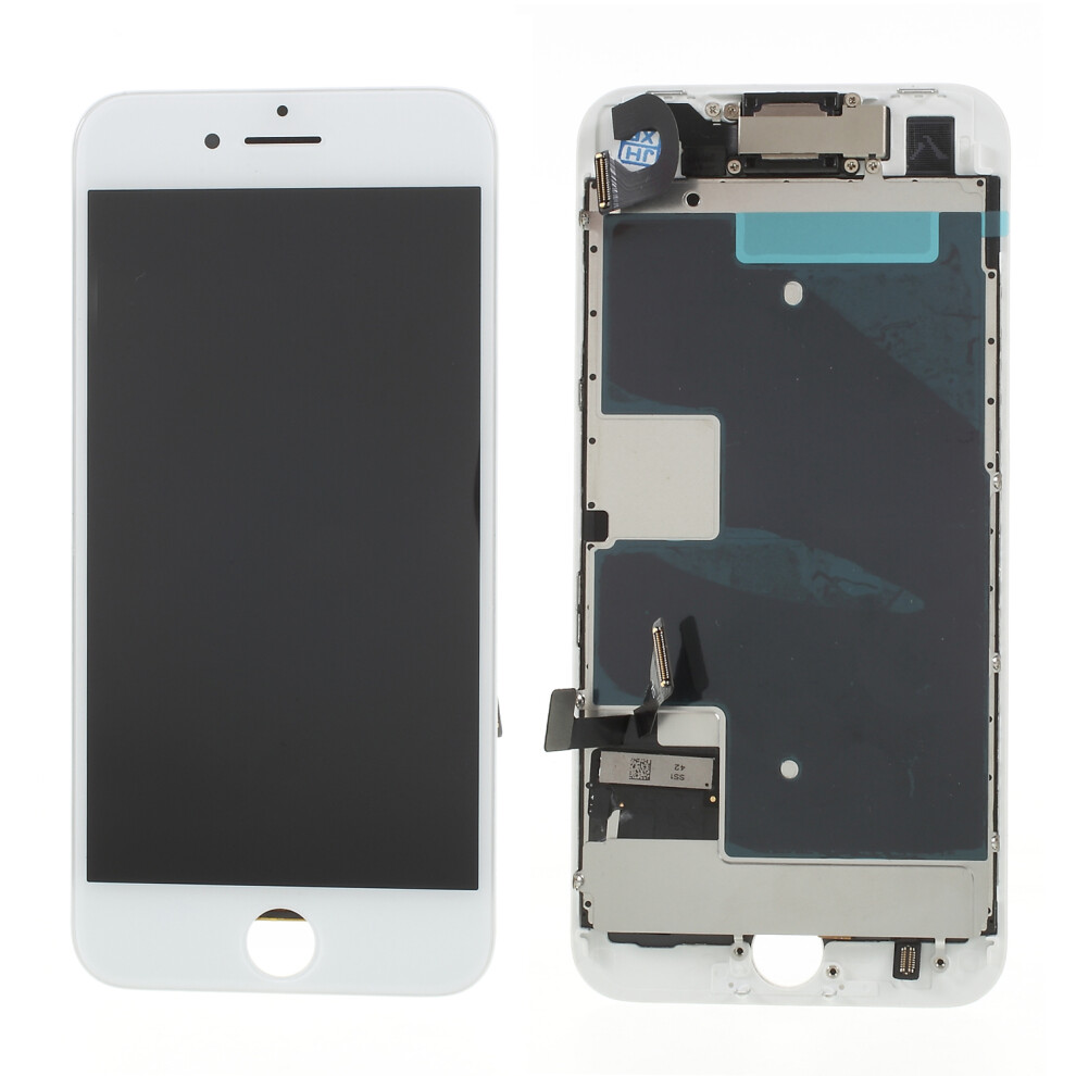 (White) For Iphone 8 4.7-Inch/Se (2Nd Generation) Lcd Screen And Digitizer Assembly+Frame+Small Parts (380-450Cd/M2 Brightness) White 6914276251797