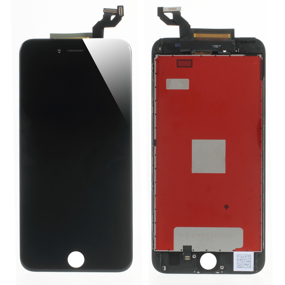 (Black) Lcd Screen And Digitizer Assembly+Frame Repair Part (Made By China Manufacturer,380-450Cd/M2 Brightness) For Iphone 6S Plus Black 6914275565383