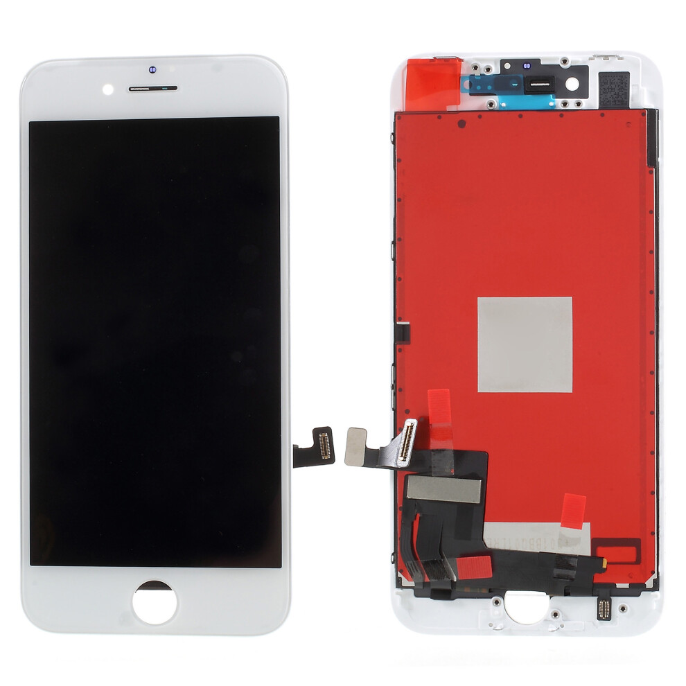 (White) Lcd Screen And Digitizer Assembly+Frame (Made By China Manufacturer,380-450Cd/M2 Brightness) (Without Logo) For Iphone 8/Se White 6914277624637