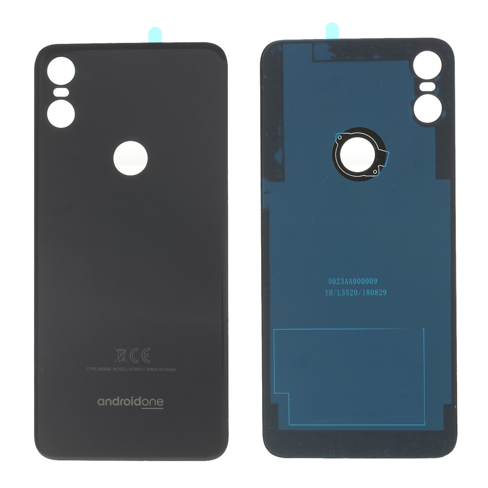 (Black) Oem Battery Housing Door Cover For Motorola One/P30 Play Black 6914276563159