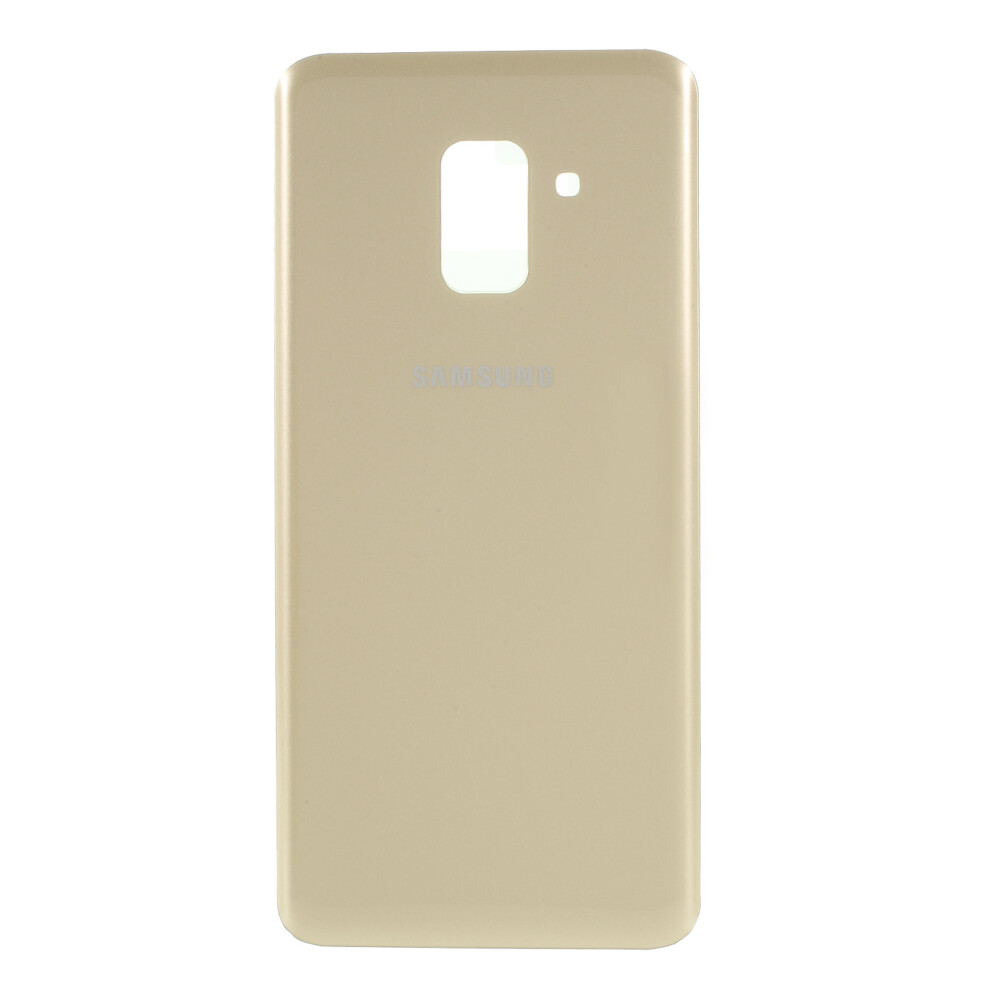 (Gold) Back Battery Housing Cover Assembly Part With Adhesive Sticker For Samsung Galaxy A8 (2018) Gold 6914279093813
