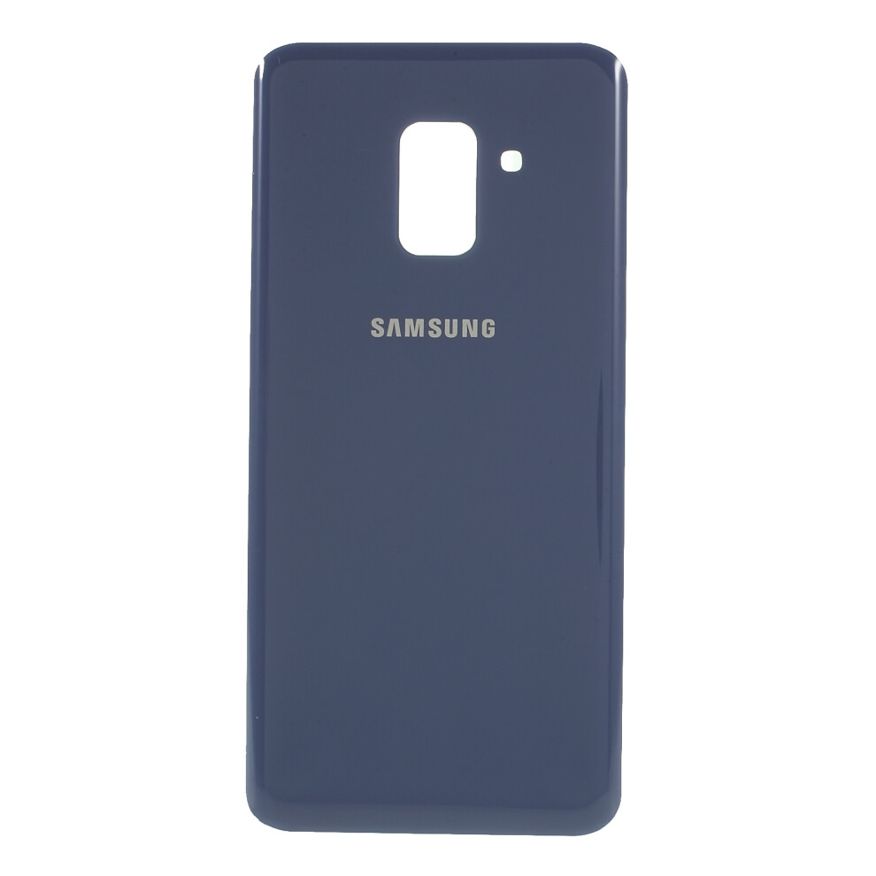 (Blue) Back Battery Housing Cover Assembly Part With Adhesive Sticker For Samsung Galaxy A8 (2018) Blue 6914279270030