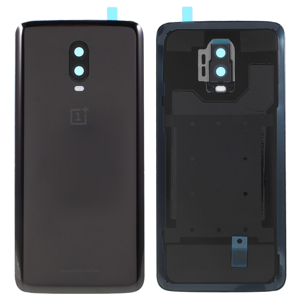 (Matte ) Oem Battery Door Housing Cover For Oneplus 6T Black 6914279456977
