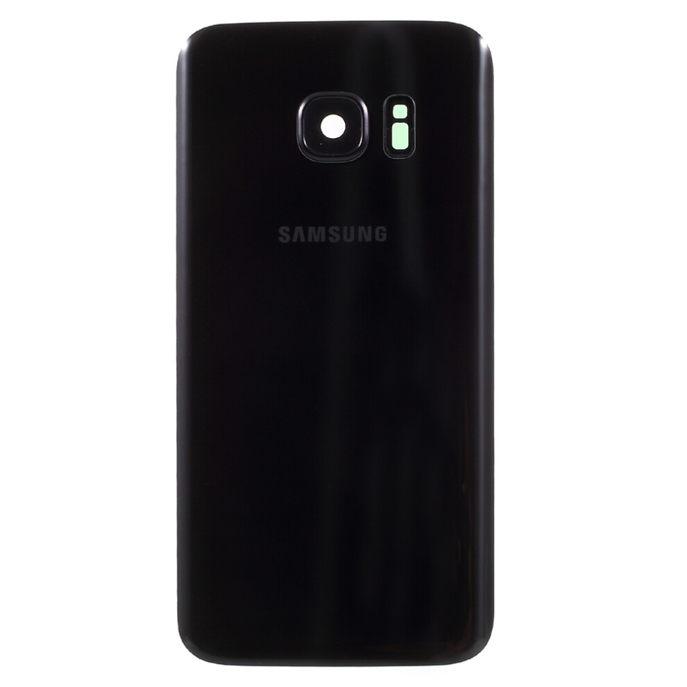 (Black) Oem For Samsung Galaxy S7 G930 Battery Housing With Adhesive Sticker+Waterproof Adhesive+Camera Lens Ring Cover Black 6914275562696