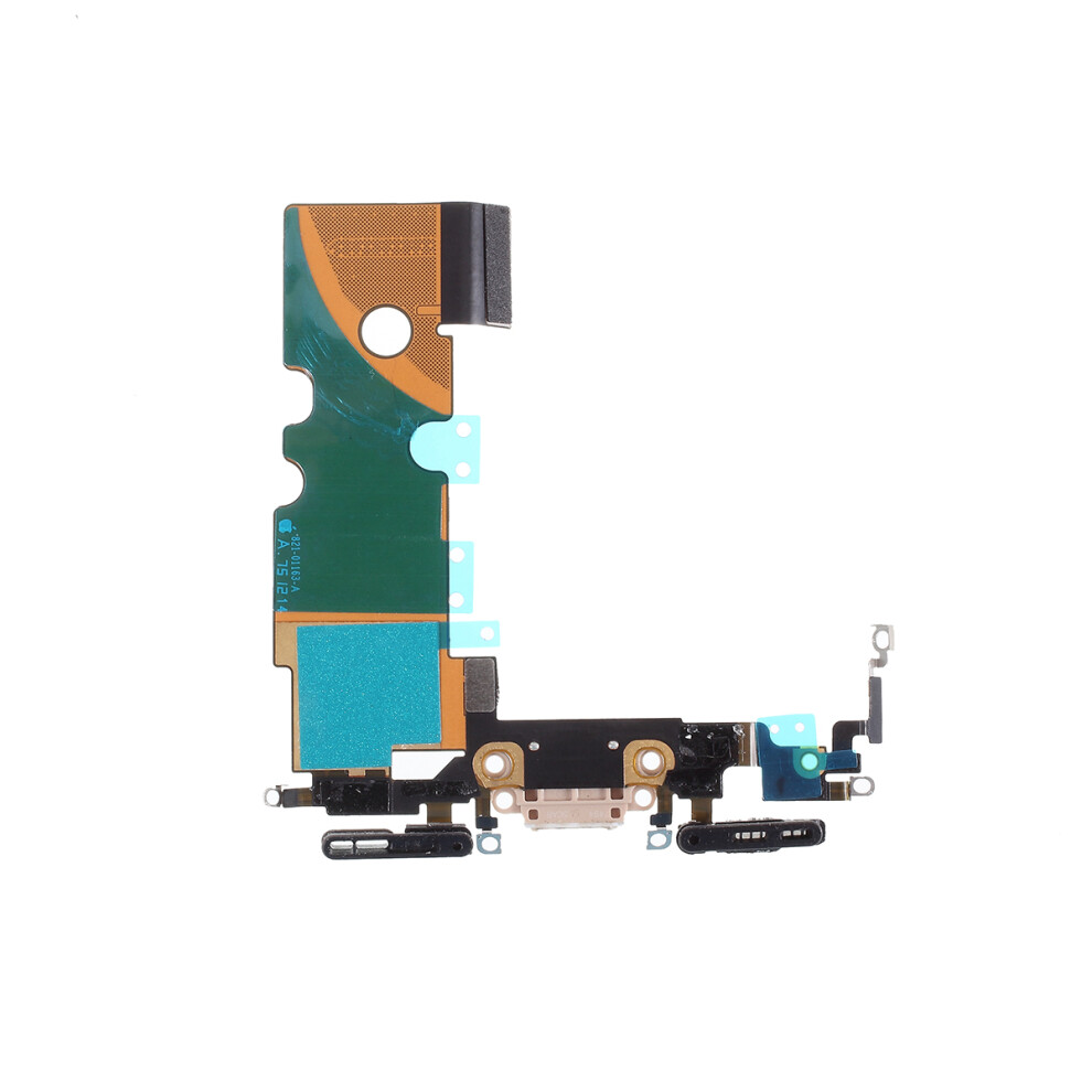 (Gold) Oem Disassembly Charging Port Flex Cable Replacement For Iphone 8 4.7 Inch Gold 6914274465912