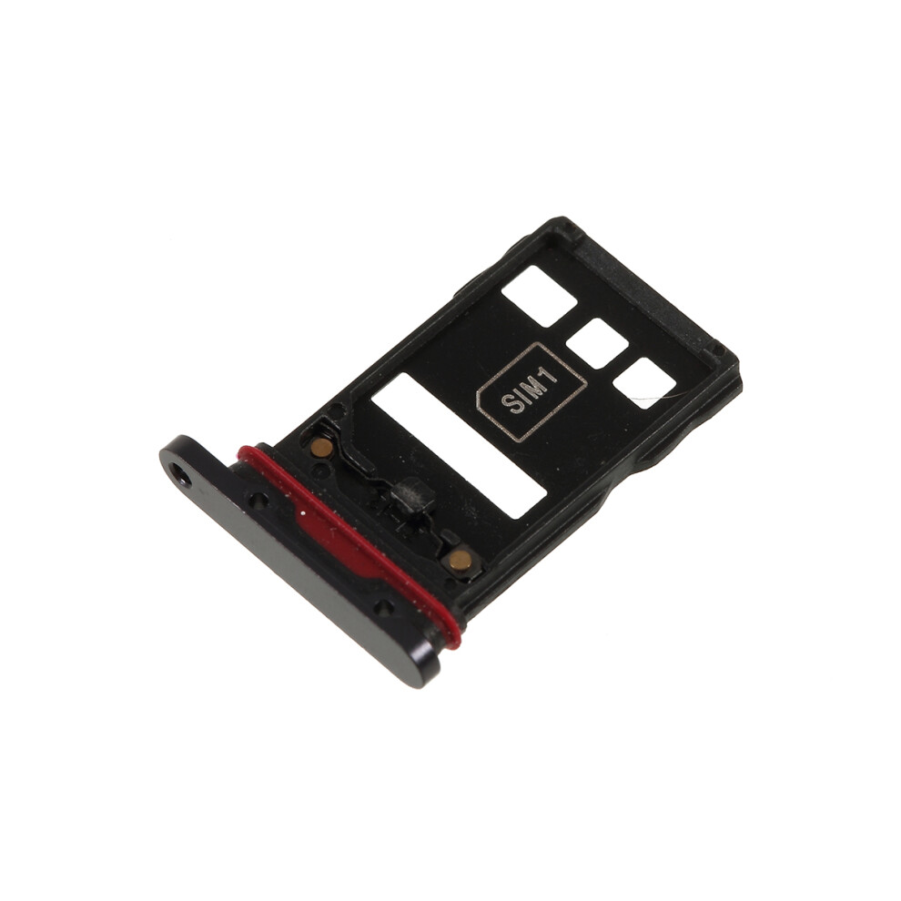 (Black) Oem Sim Micro Sd Card Tray Holder Replacement For Huawei P30 Pro Black 6914274808153