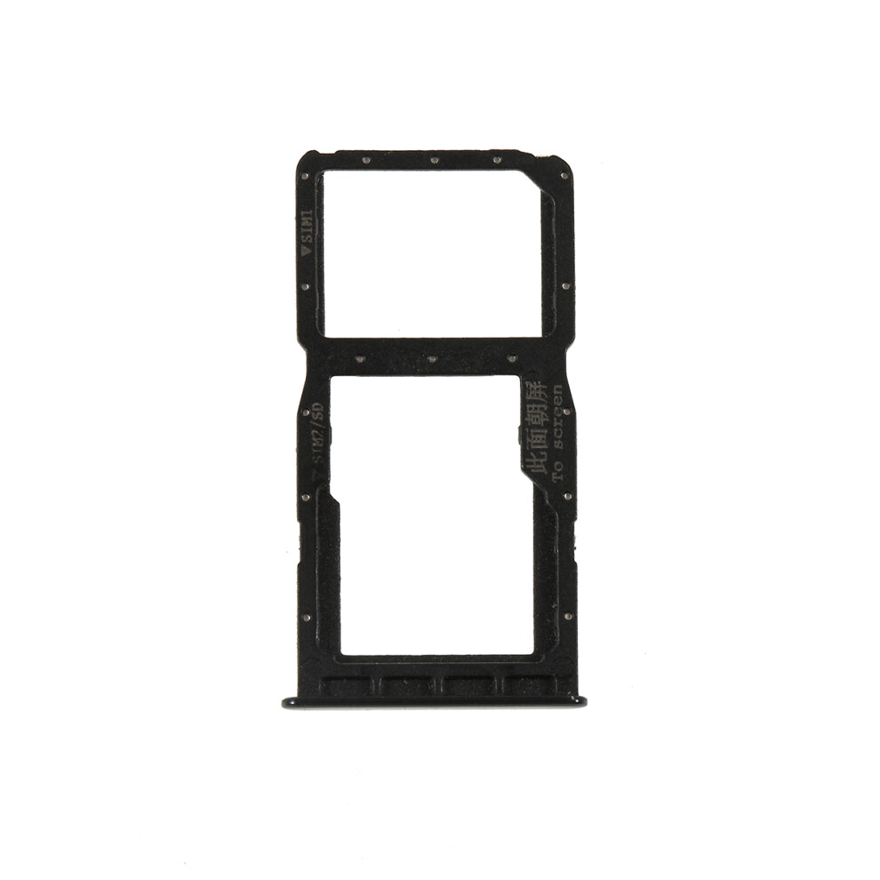 (Black) Oem Dual Sim Micro Sd Card Tray Holder Replacement For Huawei P30 Lite/Nova 4E/Huawei P30 Lite New Edition Black 6914270744837