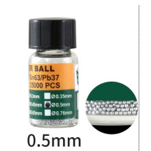 (H) 1 Bottle Tin BGA Reballing Soldering Balls for BGA Rework Repair Tools