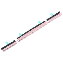 (Pink) For Samsung Galaxy S8 G950/S8+ G955 3Pcs/Set OEM Power On/Off and Volume Side Buttons (without Logo)