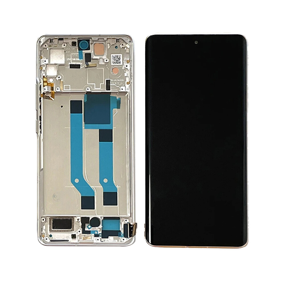 (Silver) For Xiaomi Civi/Civi 1S Grade S Oem Super Amoled Screen And Digitizer Assembly+Frame (Without Logo) Silver 6914275131212