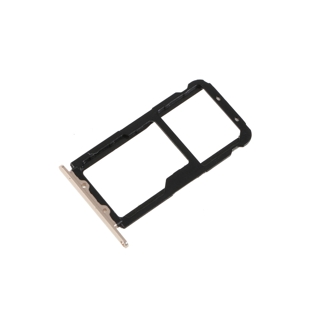 (Gold) Oem Dual Sim Micro Sd Card Tray Holder Replacement For Huawei Mate 20 Lite Gold 6914270736238