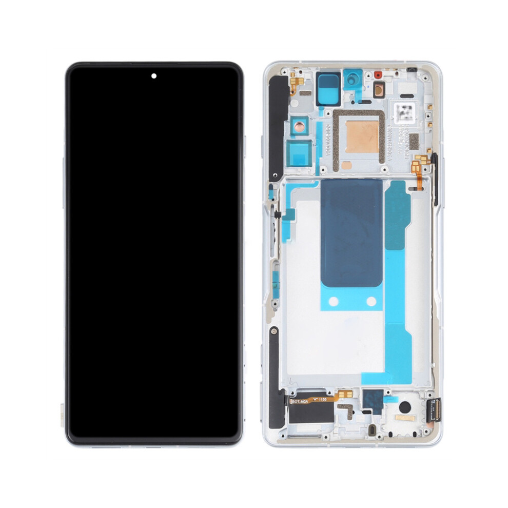 (Silver) For Xiaomi Poco F3 Gt/Redmi K40 Gaming Oem Grade S Oled Screen And Digitizer Assembly+Frame Part (Without Logo) Silver 6914270128507