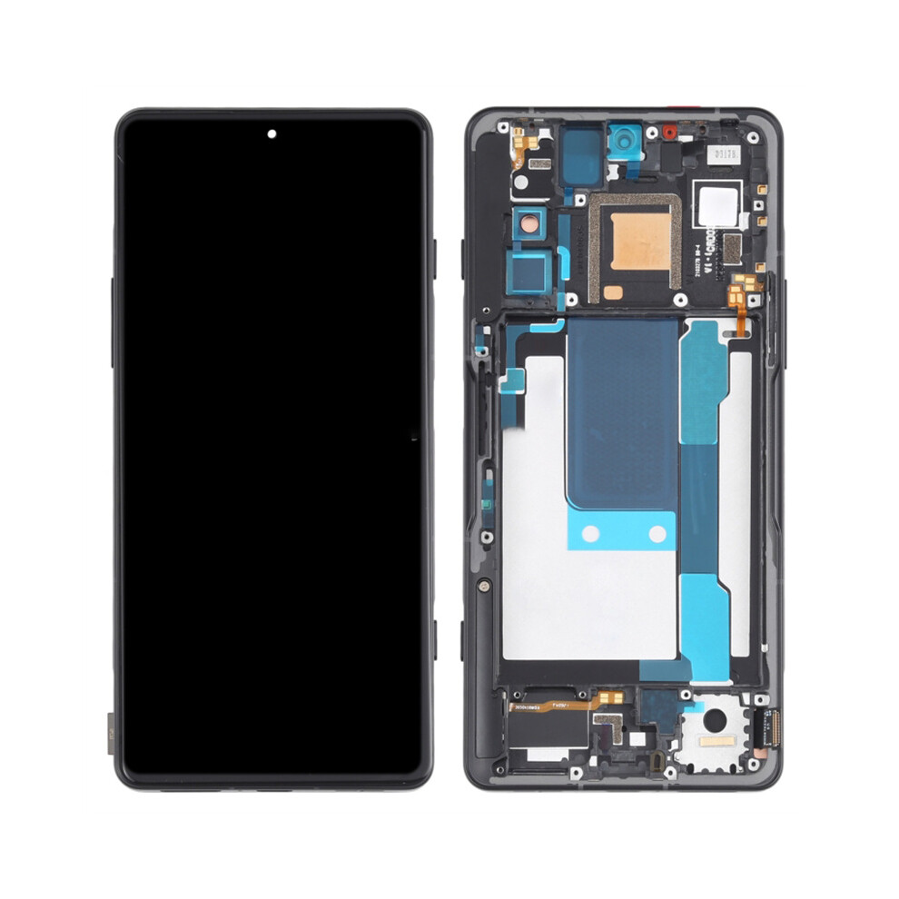 (Black) For Xiaomi Poco F3 Gt/Redmi K40 Gaming Oem Grade S Oled Screen And Digitizer Assembly+Frame Part (Without Logo) Black 6914278492303