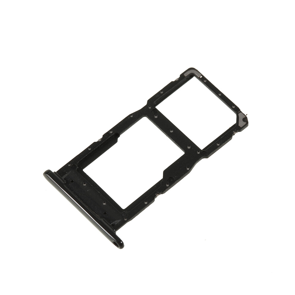 (Black) Oem Dual Sim Micro Sd Card Tray Holder Replacement For Huawei P Smart (2019)/Nova Lite 3 (Japan) Black 6914274602591