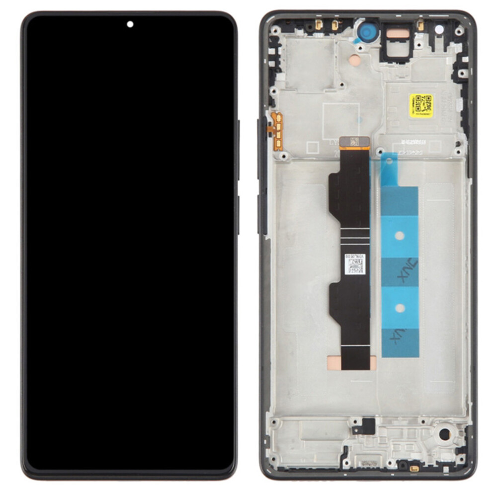 (Black) For Xiaomi Redmi Note 13 Pro 4G/Poco M6 Pro 4G Grade C Oled Screen And Digitizer Assembly+Frame Spare Part (Without Logo) Black 6914277864095