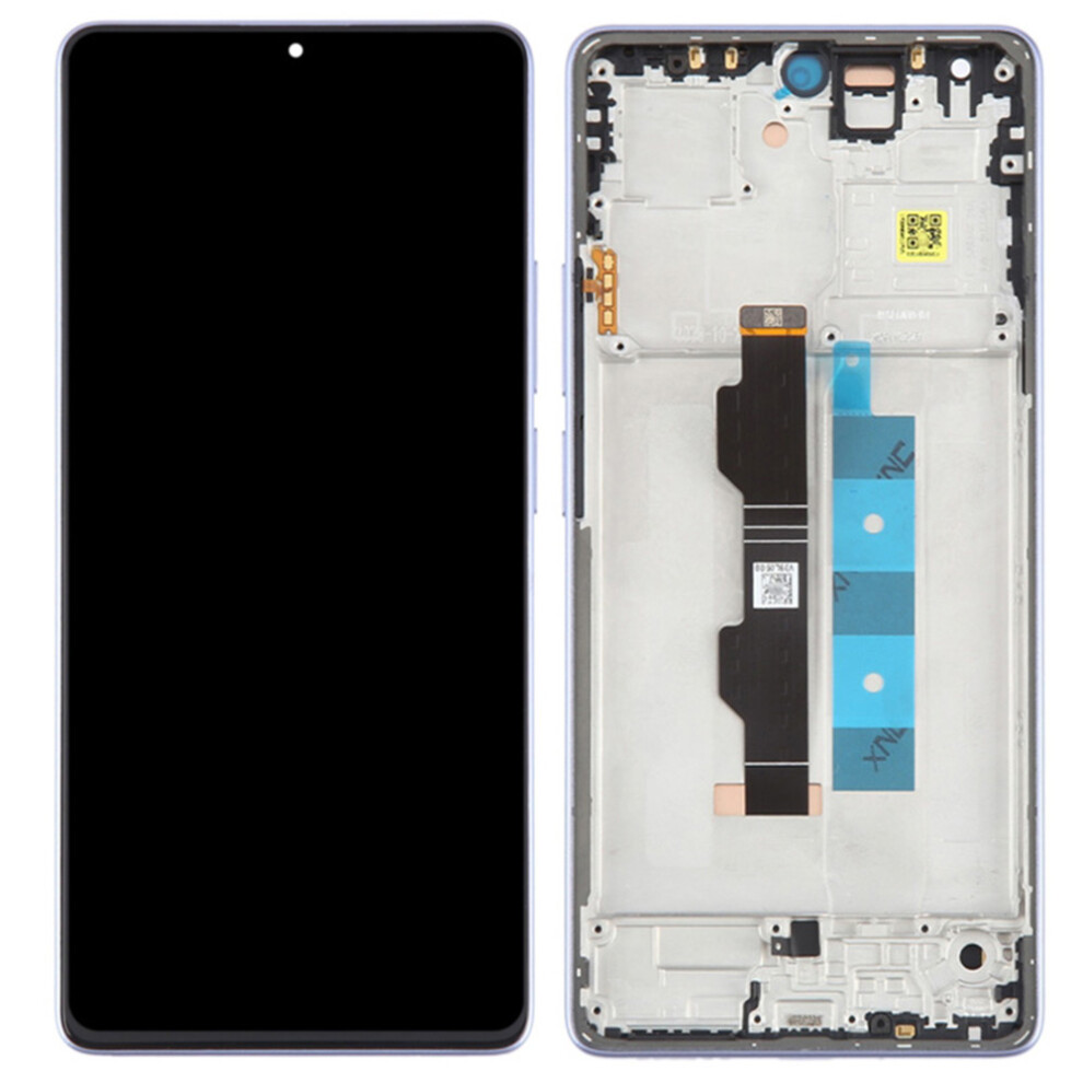 (Purple) For Xiaomi Redmi Note 13 Pro 4G/Poco M6 Pro 4G Grade C Oled Screen And Digitizer Assembly+Frame Spare Part (Without Logo) Purple 6914270002395