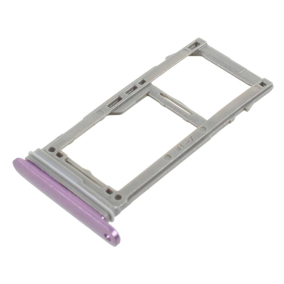(Purple) For Samsung Galaxy S9+ Sm-G965/S9 Sm-G960 Oem Sim/Micro Sd Card Tray Holder Replacement Purple 6914277958138