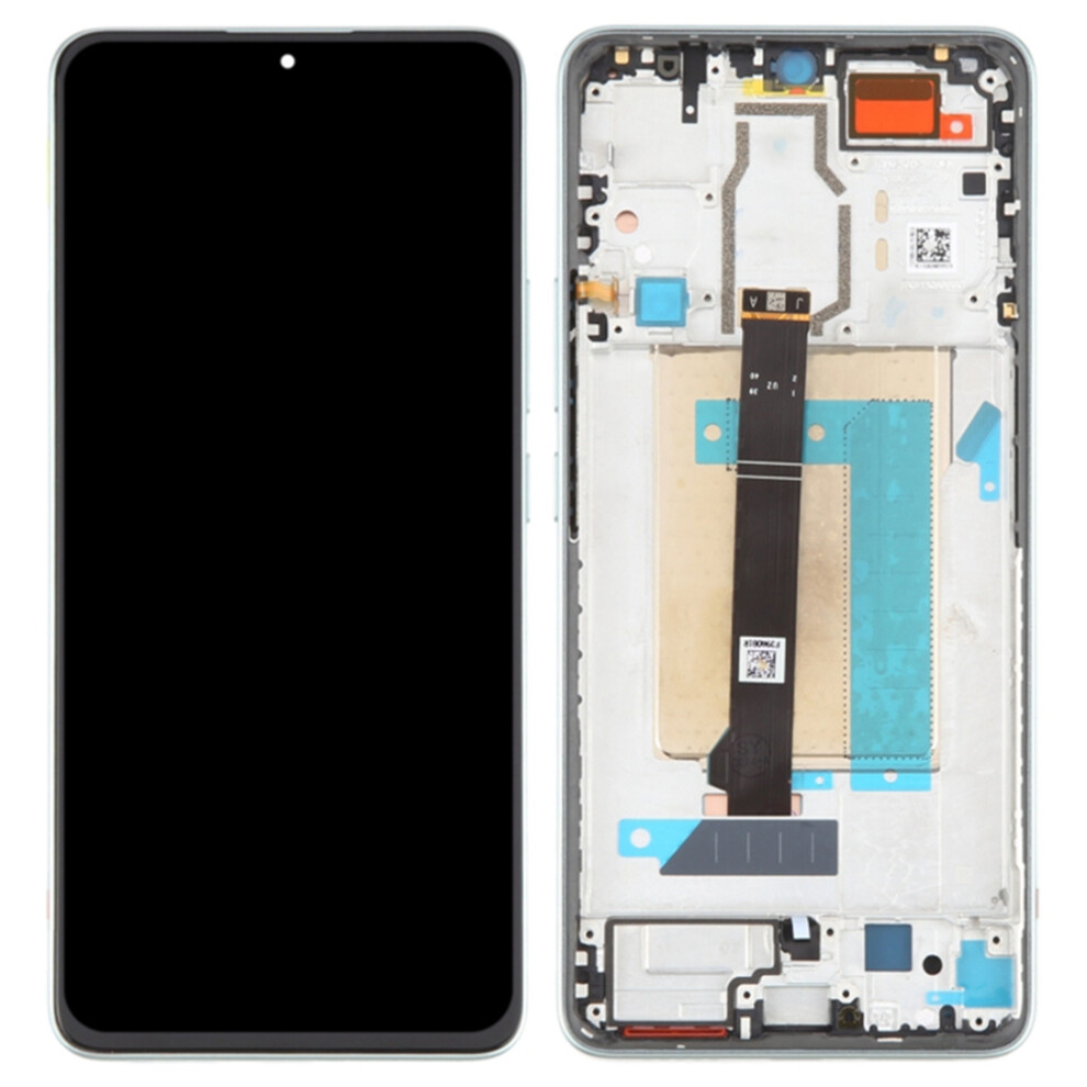 (Green) For Xiaomi Redmi Turbo 3 5G/Poco F6 5G Oem Grade S Amoled Screen And Digitizer Assembly+Frame (Without Logo) Green 6914272340297