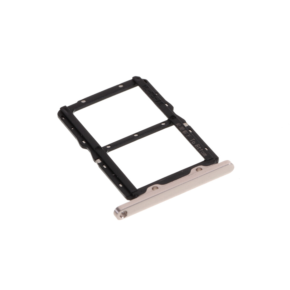 (Silver) For Huawei Honor 20/Nova 5T Yal-L21 Oem Dual Sim Card Tray Holder Replace Part (Without Logo) Silver 6914274922415