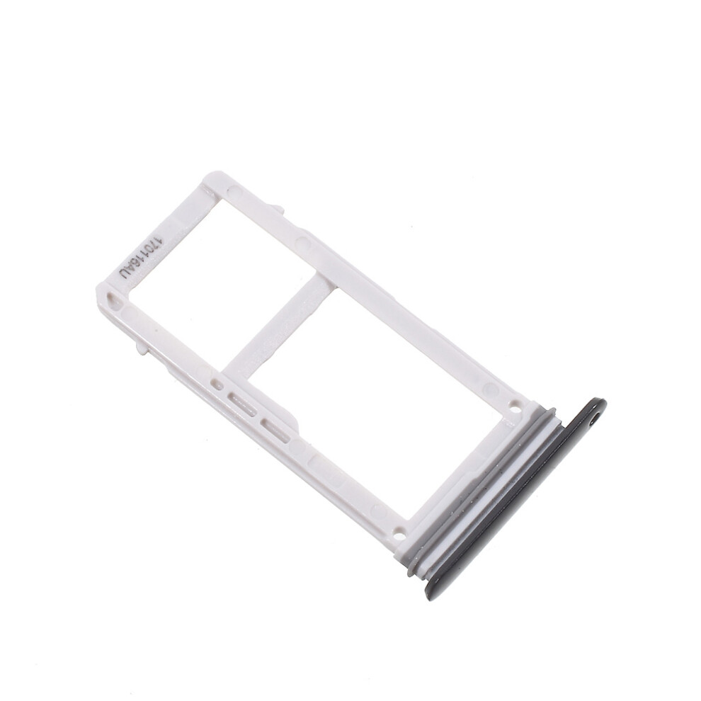 (Black) Sim+Micro Sd Card Tray Holder Oem Replacement For Samsung Galaxy A3 (2017) A320 Black 6914278142192