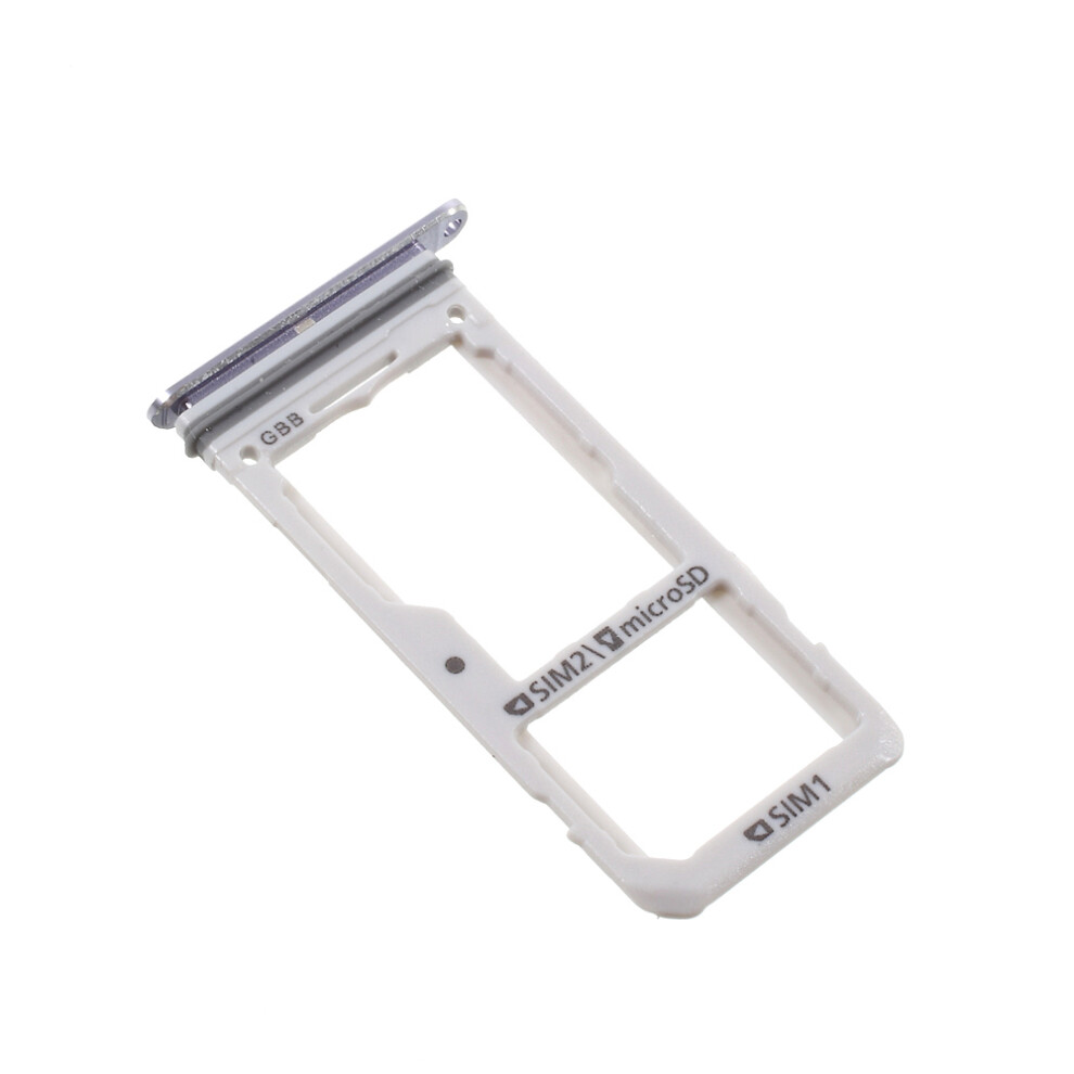 (Grey) Oem Replacement Sim1+Sim2/Micro Sd Card Tray Holder For Samsung Galaxy S8/S8 Plus Grey 6914272810042