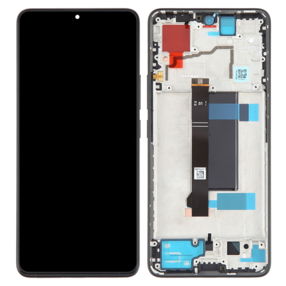 (Black) For Xiaomi Redmi Note 13 Pro 5G/Poco X6 5G Grade C Lcd Screen And Digitizer Assembly+Frame Part (Tft Technology) (Without Logo) Black 6914271606158