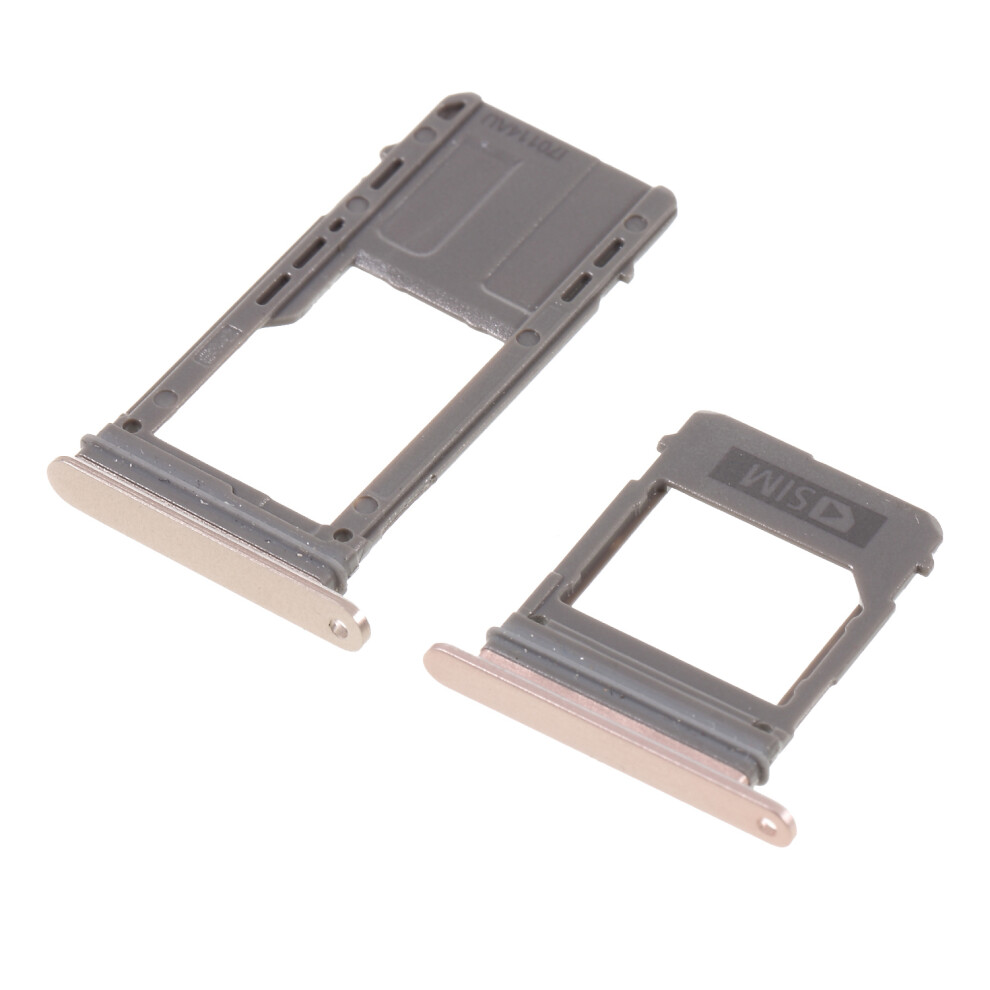 (Gold) Oem Sim+Micro Sd Card Tray Holder Replacement For Samsung Galaxy A5 (2017) A520 Gold 6914276028290