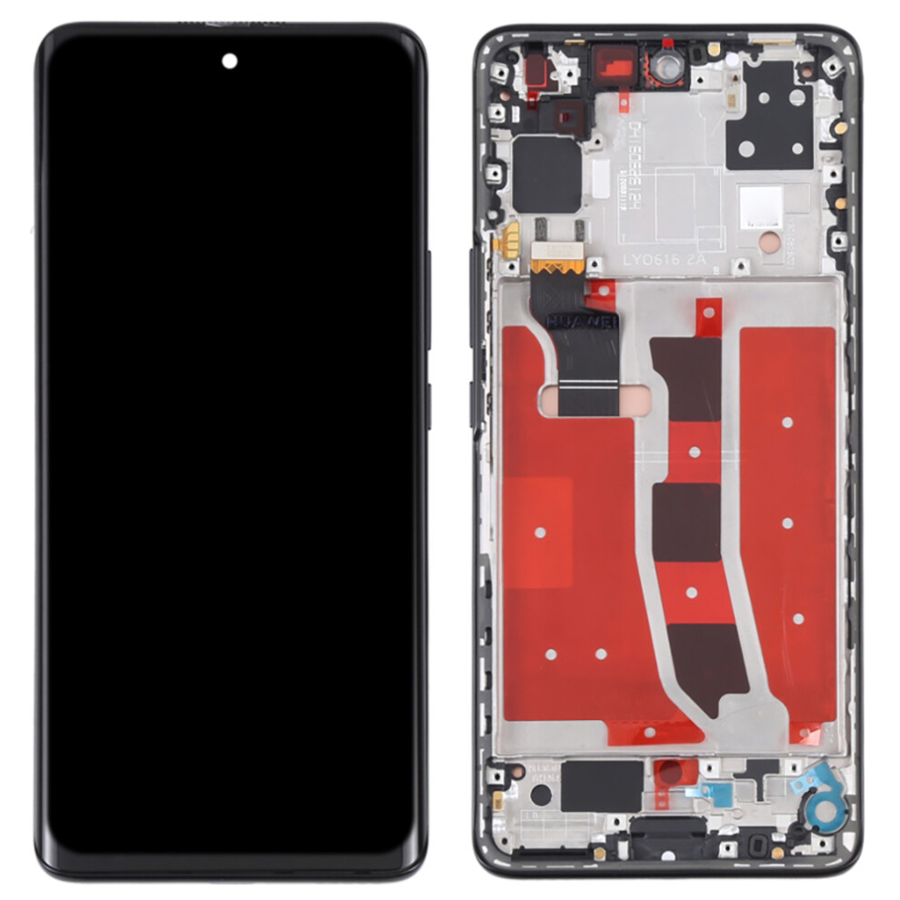 (Black) For Huawei Nova 8 4G Oem Grade S Oled Screen And Digitizer Assembly+Frame (Without Logo) Black 6914276126538