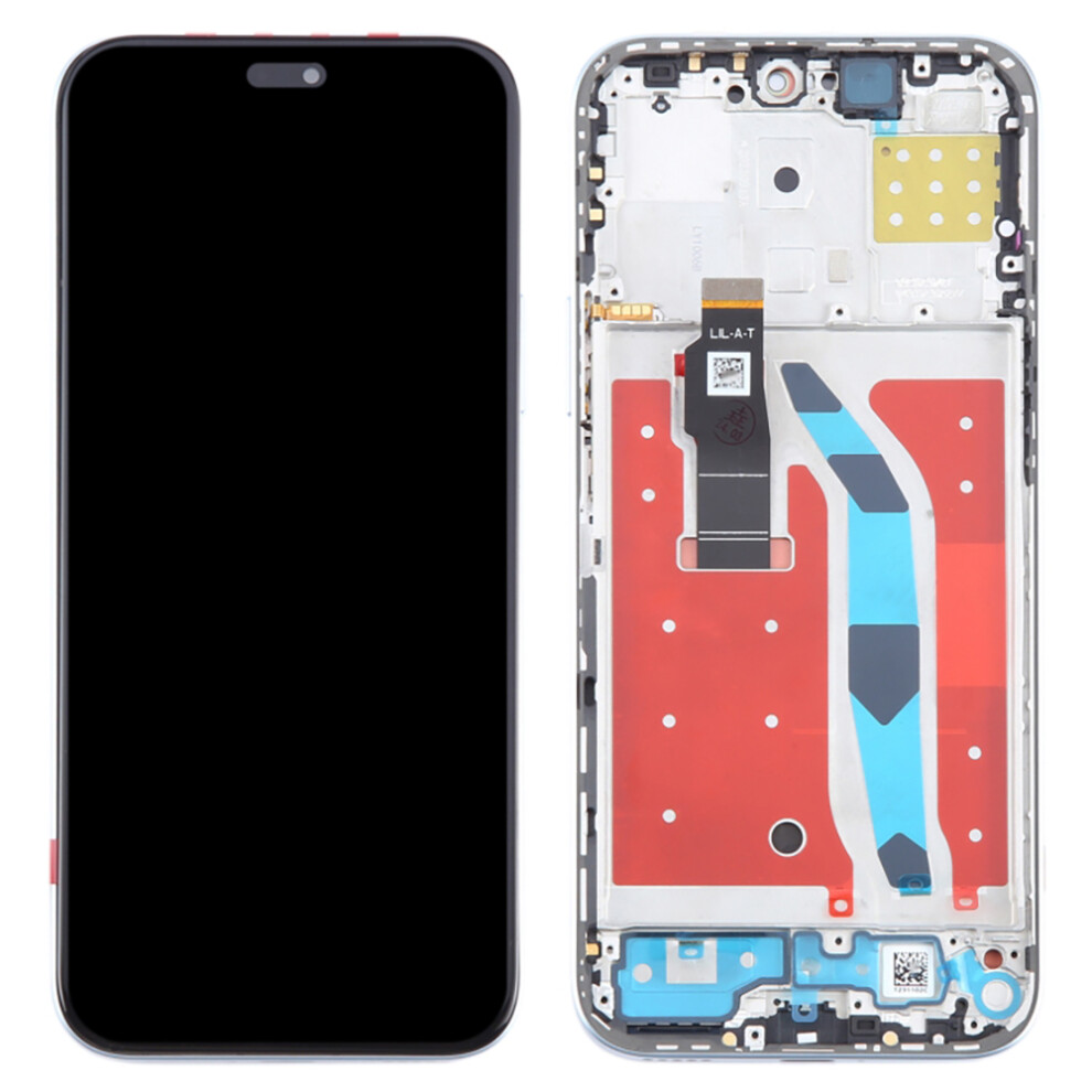 (Silver) For Honor X50i+ 5G Oem Grade S Amoled Screen And Digitizer Assembly+Frame (Without Logo) Silver 6914276888504