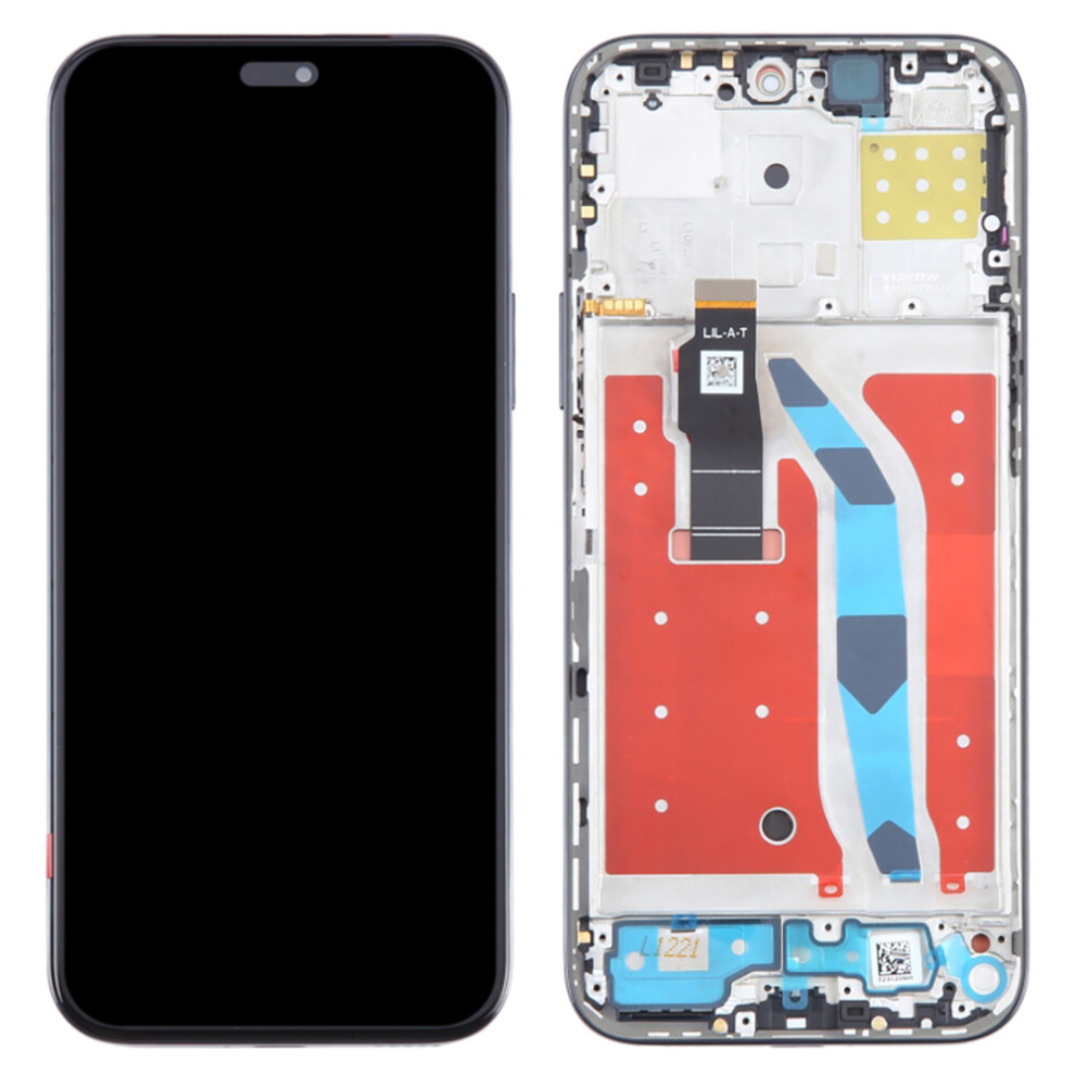 (Black) For Honor X50i+ 5G Oem Grade S Amoled Screen And Digitizer Assembly+Frame (Without Logo) Black 6914278592720