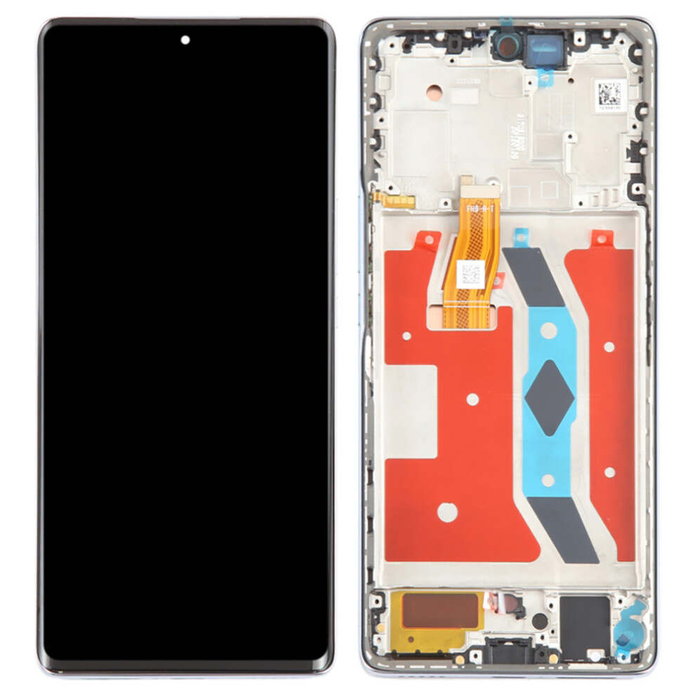 (Silver) For Honor Magic5 Lite 5G Oem Grade S Oled Screen And Digitizer Assembly+Frame (Without Logo) Silver 6914271402361