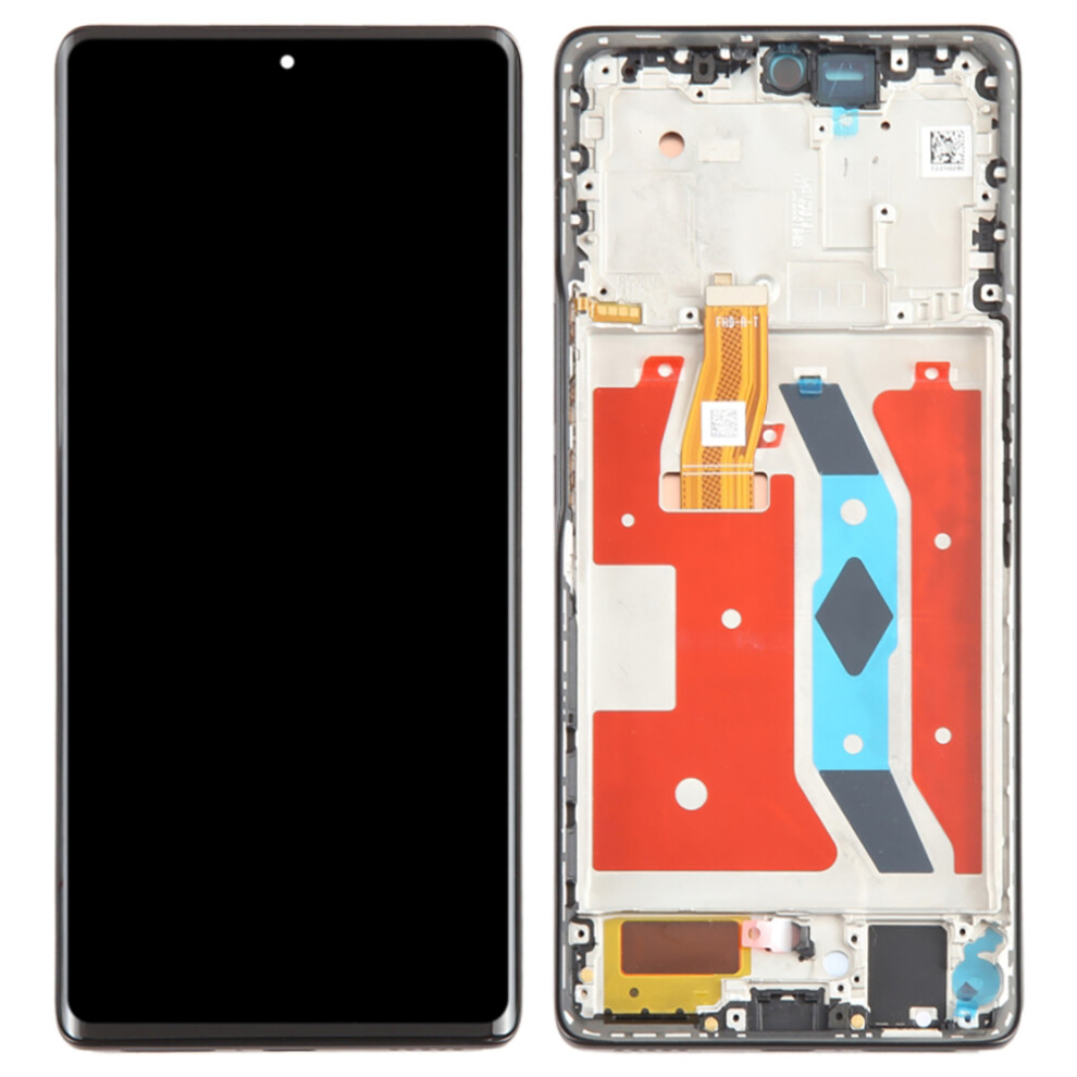 (Black) For Honor Magic5 Lite 5G Oem Grade S Oled Screen And Digitizer Assembly+Frame (Without Logo) Black 6914278224652