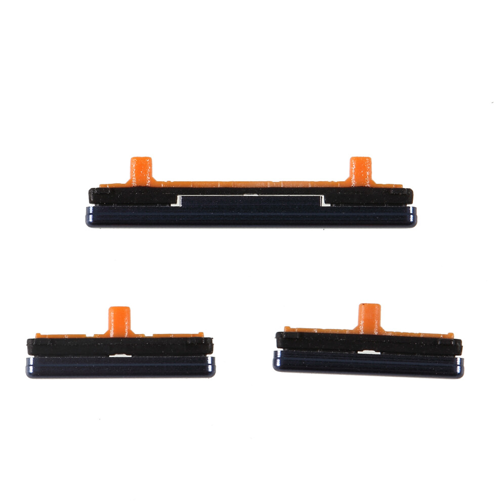 (Blue) 3Pcs/Pack For Samsung Galaxy S9 G960/S9 Plus G965 Oem Side Keys Power And Volume Buttons Replacement Blue 6914279360953