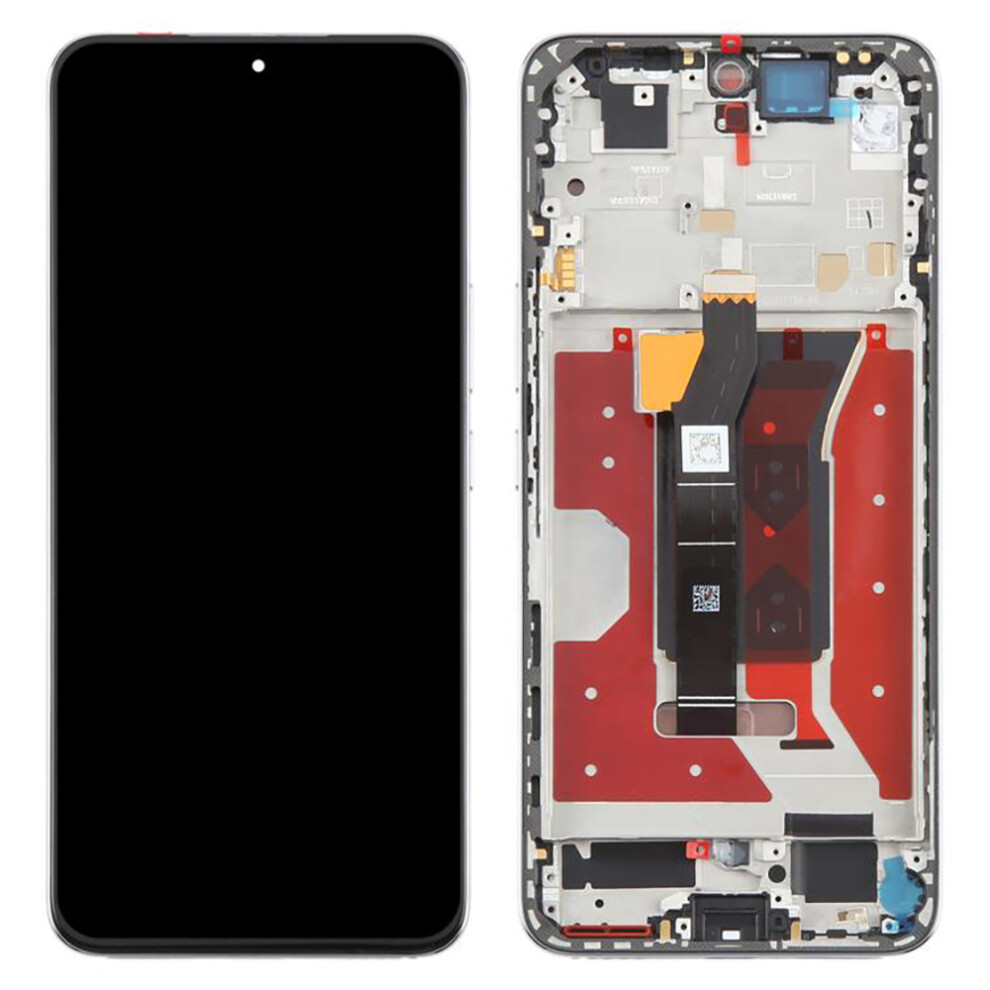 (Silver) For Honor 300 Amm-An00 Oem Grade S Oled Screen And Digitizer Assembly+Frame (Without Logo) Silver 6914277659400