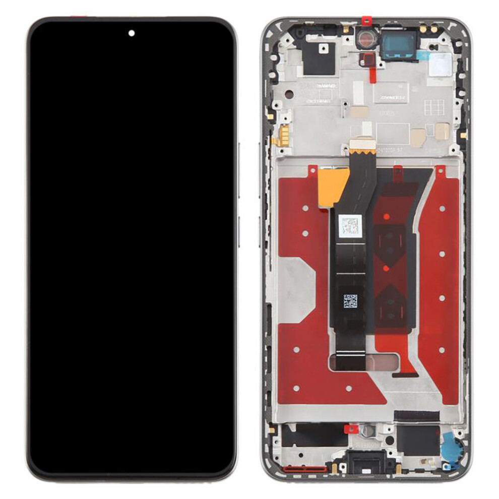 (Grey) For Honor 300 Amm-An00 Oem Grade S Oled Screen And Digitizer Assembly+Frame (Without Logo) Grey 6914270379671