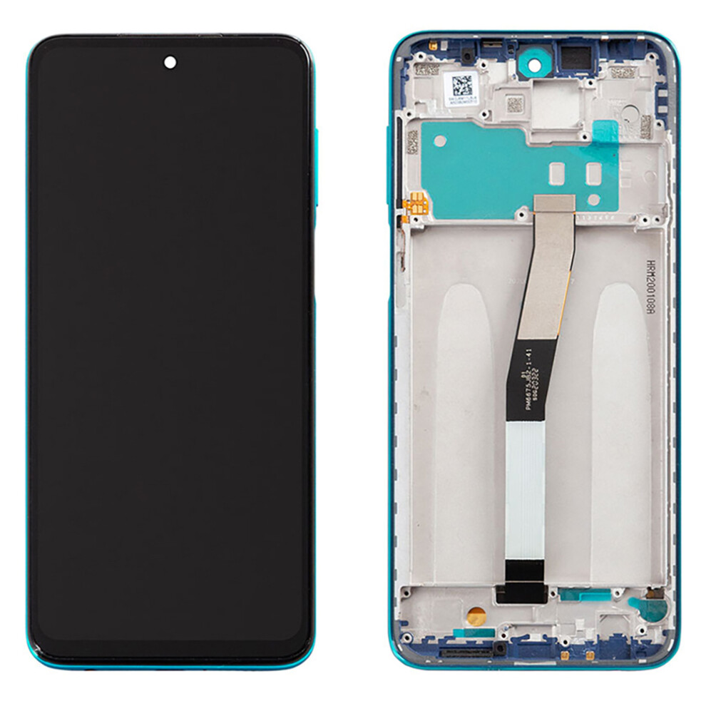 (Green) Lcd Screen And Digitizer Assembly+Frame Repair Part For Xiaomi Redmi Note 9S/Note 9 Pro Green 6914279579669