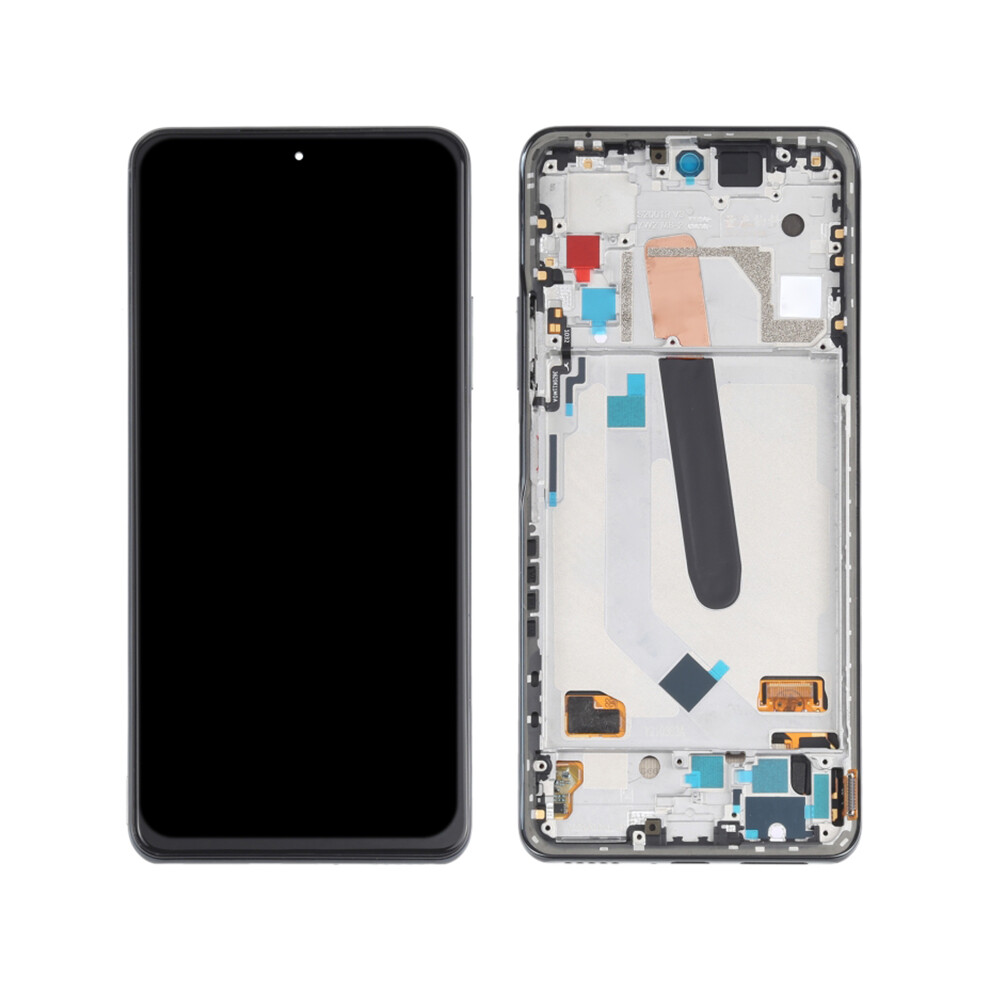 (Black) For Xiaomi Poco F3 Grade C Oled Screen And Digitizer Assembly+Frame Repair Part (Without Logo) Black 6914275381358