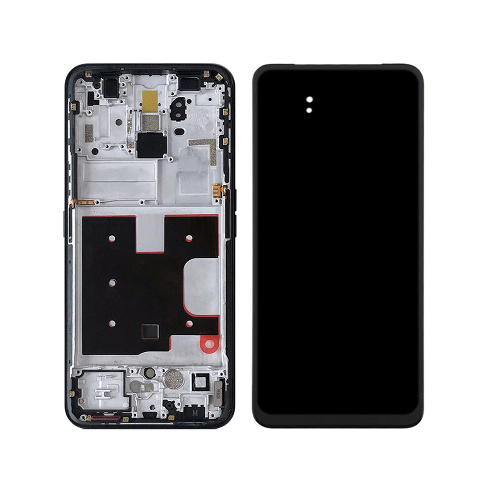 (Black) For Oppo Reno2 Z/Reno2 F Grade C Lcd Screen And Digitizer Assembly+Frame (Tft Technology) (Without Logo) Black 6914275821298