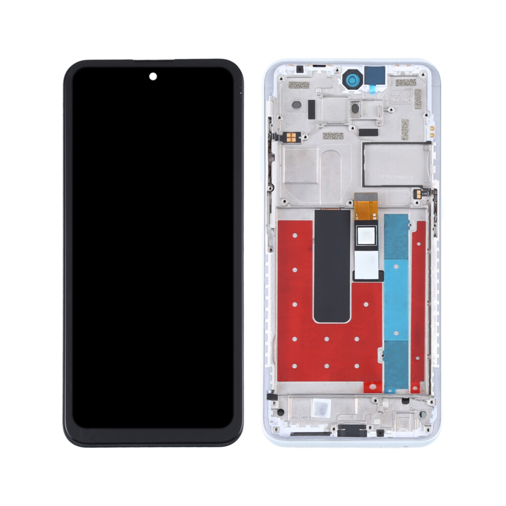 (White) For Nokia X10 5G Ta-1350 Ta-1332/Nokia X20 5G Ta-1341 Ta-1344 Grade C Lcd Screen And Digitizer Assembly+Frame Part White 6914271166997
