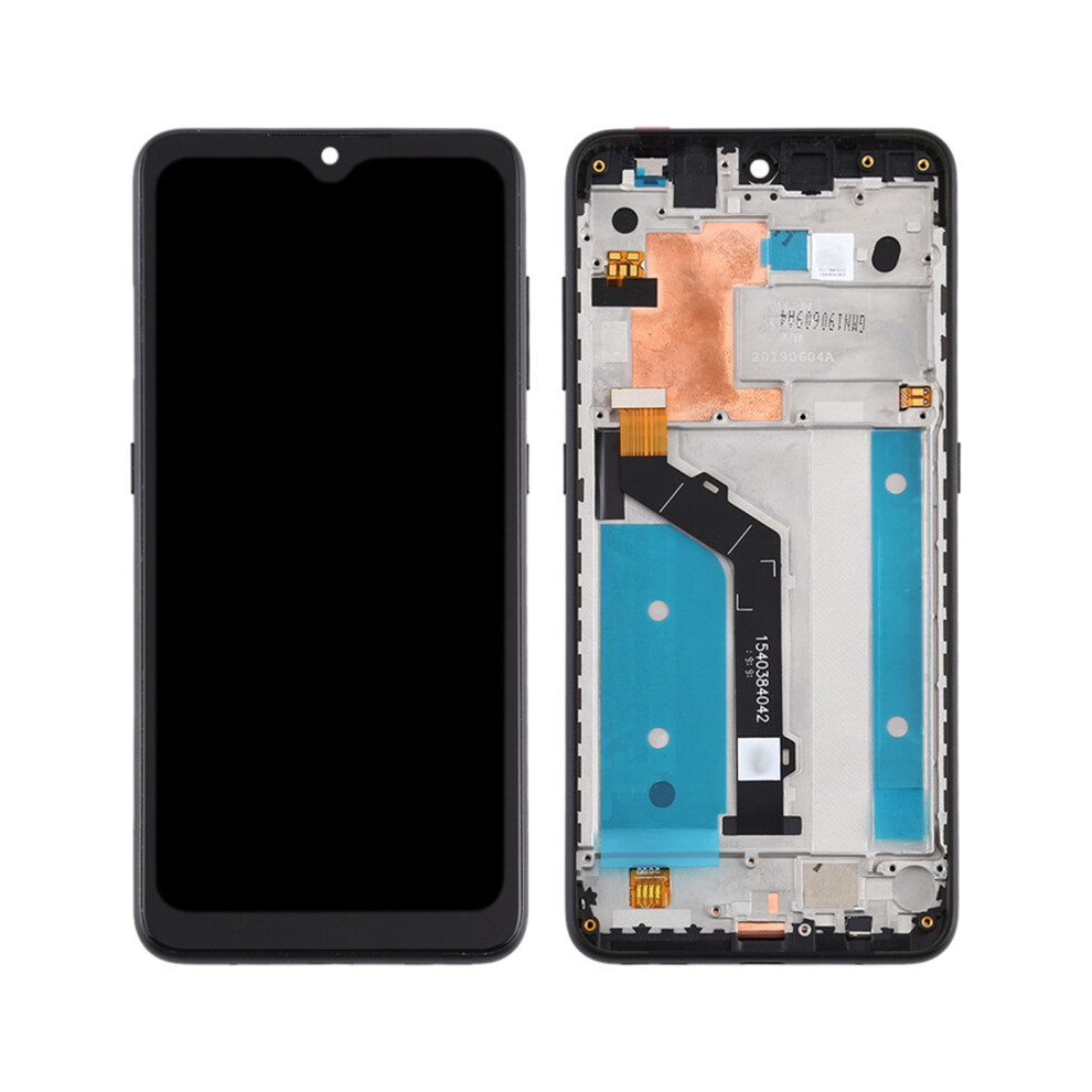 (Black) For Nokia 6.2/Nokia 7.2 Grade C Lcd Screen And Digitizer Assembly+Frame Replacement Part Black 6914276759385