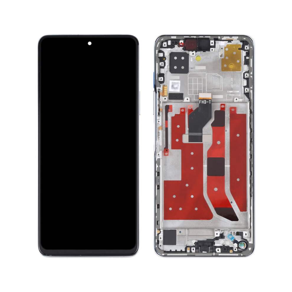 (Silver) For Huawei Nova 9 Se Grade C Lcd Screen And Digitizer Assembly+Frame Replacement Part (Without Logo) Silver 6914278852930