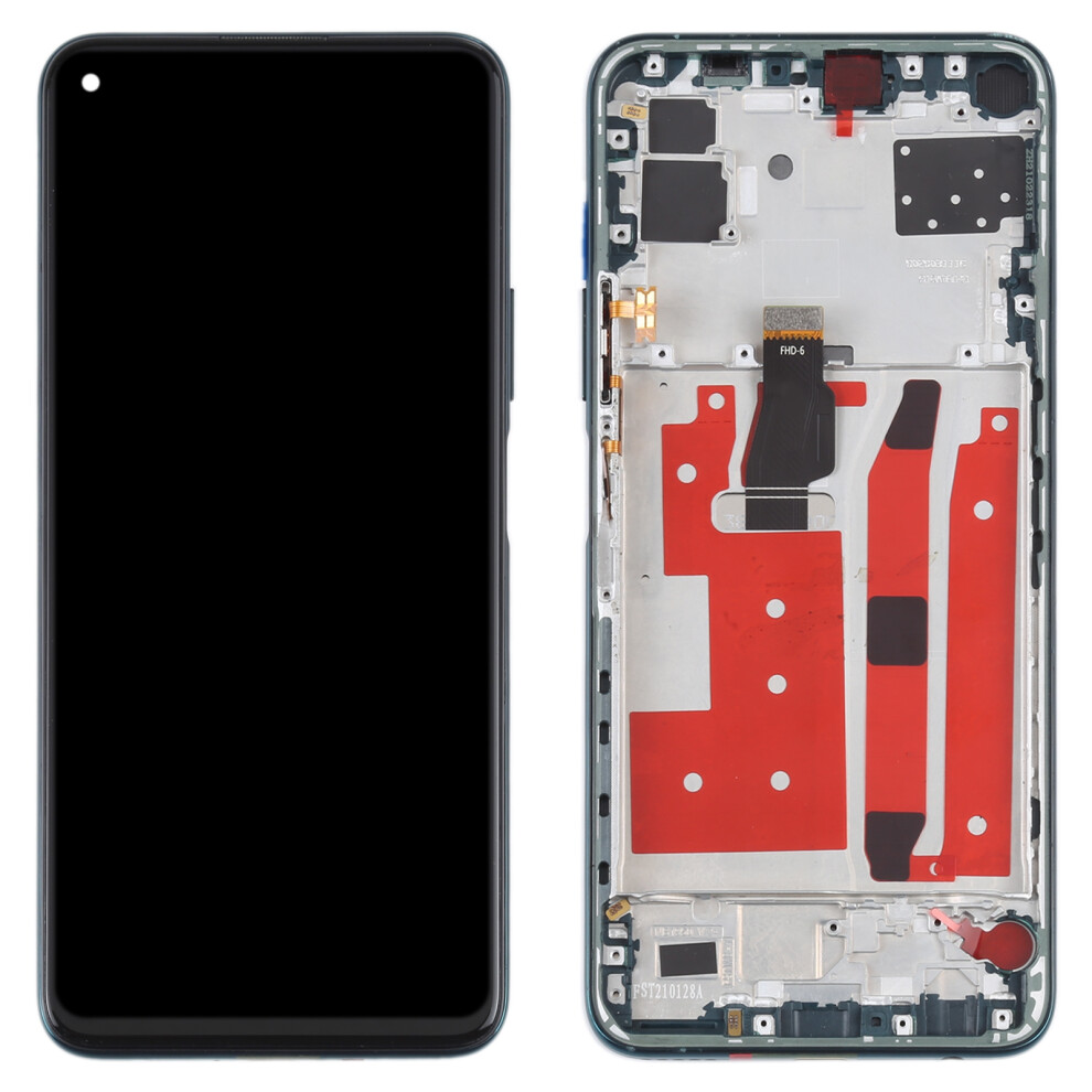 (Green) For Honor 30S/Huawei Nova 7 Se/P40 Lite 5G Grade B Lcd Screen And Digitizer Assembly+Frame (Without Logo) Green 6914278885280