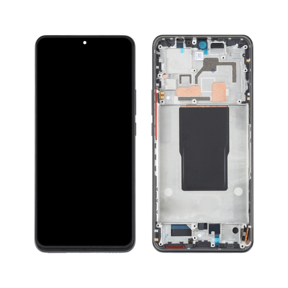 (Black) For Xiaomi Redmi K50 Ultra 5G/12T 5G/12T Pro 5G Grade S Oem Amoled Screen And Digitizer Assembly+Frame Part (Without Logo) Black 6914277889364