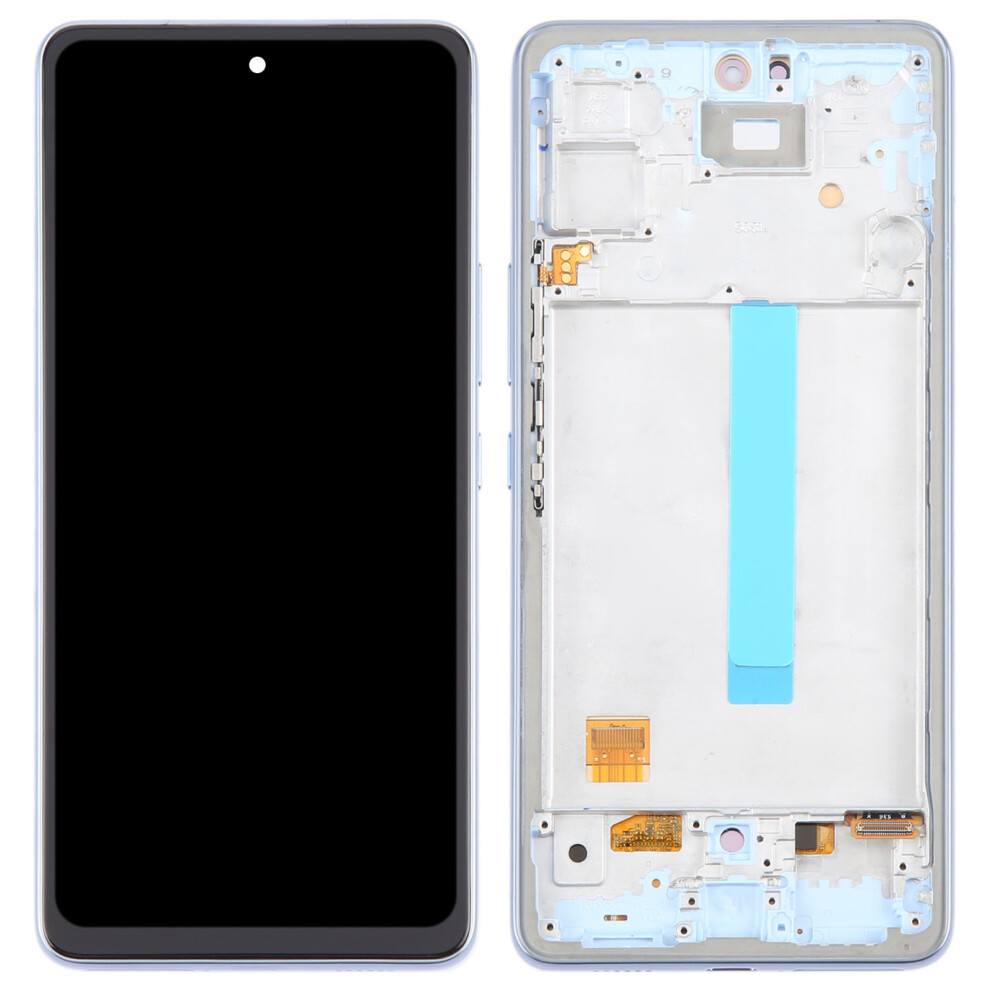 (Blue) For Samsung Galaxy A53 5G A536 6.36 Inch Grade C Oled Screen And Digitizer Assembly+Frame (Without Logo) Blue 6914273743974
