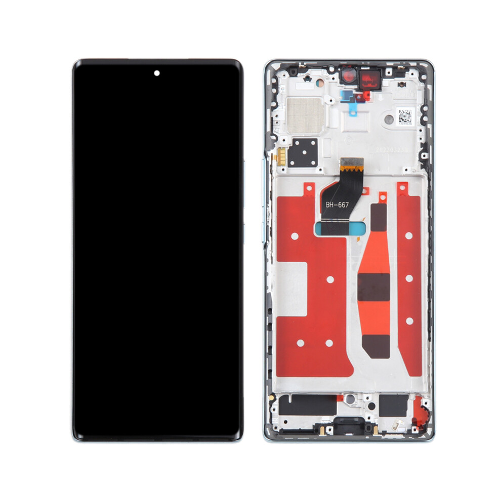 (Green) For Honor 70 5G Fne-An00 Fne-Nx9 Oem Grade S Oled Screen And Digitizer Assembly+Frame Repair Part (Without Logo) Green 6914273029726