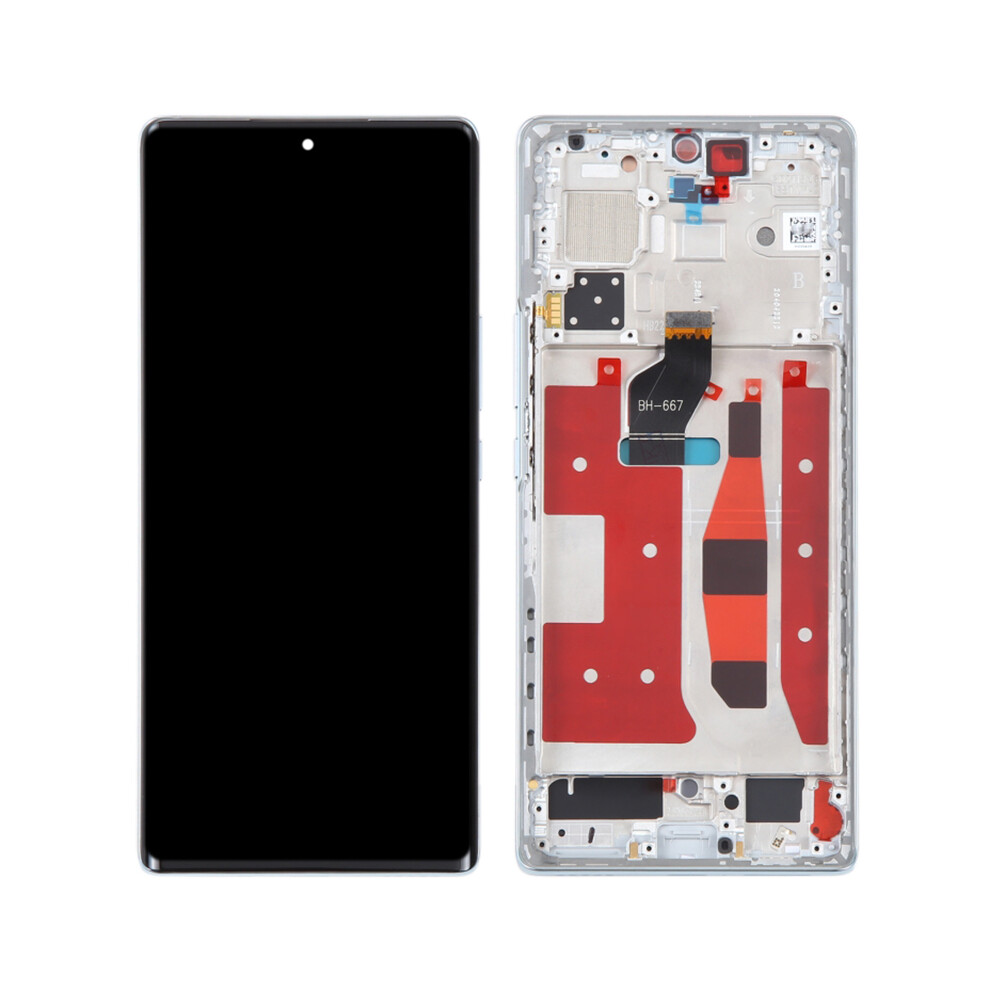 (Blue) For Honor 70 5G Fne-An00 Fne-Nx9 Oem Grade S Oled Screen And Digitizer Assembly+Frame Repair Part (Without Logo) Blue 6914276260058