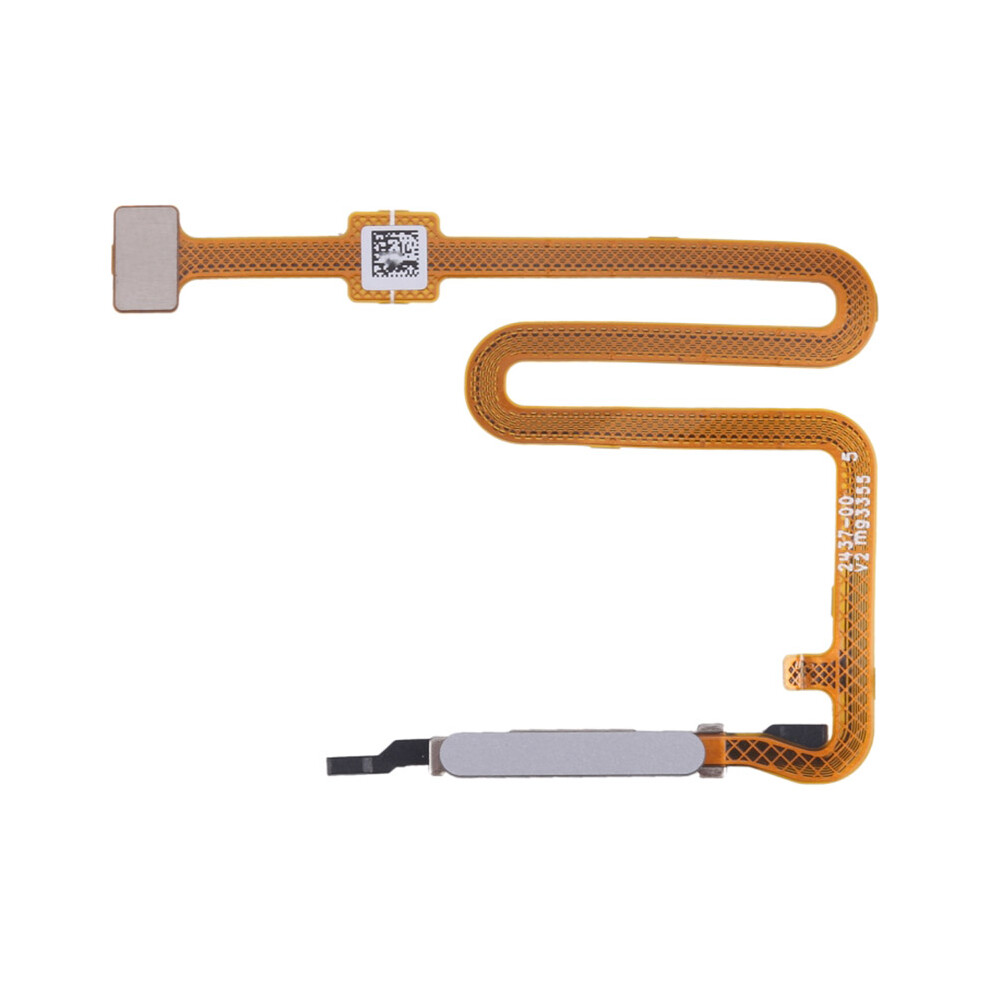 (Silver) For Samsung Galaxy A05s 4G A057 Oem Fingerprint Identification Flex Cable Power On/Off Cable (Without Logo) Silver 6914271561785