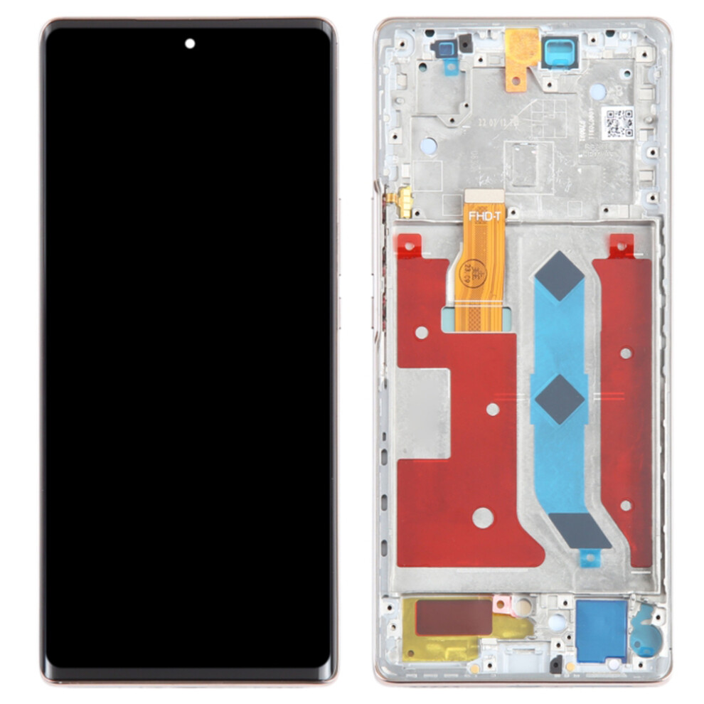 (Pink) For Honor 80 Se 5G Gia-An8 Oem Grade S Oled Screen And Digitizer Assembly+Frame (Without Logo) Pink 6914273610085