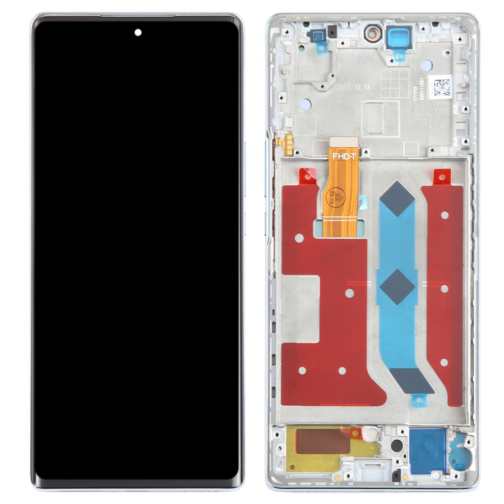 (Blue) For Honor 80 Se 5G Gia-An8 Oem Grade S Oled Screen And Digitizer Assembly+Frame (Without Logo) Blue 6914278317460